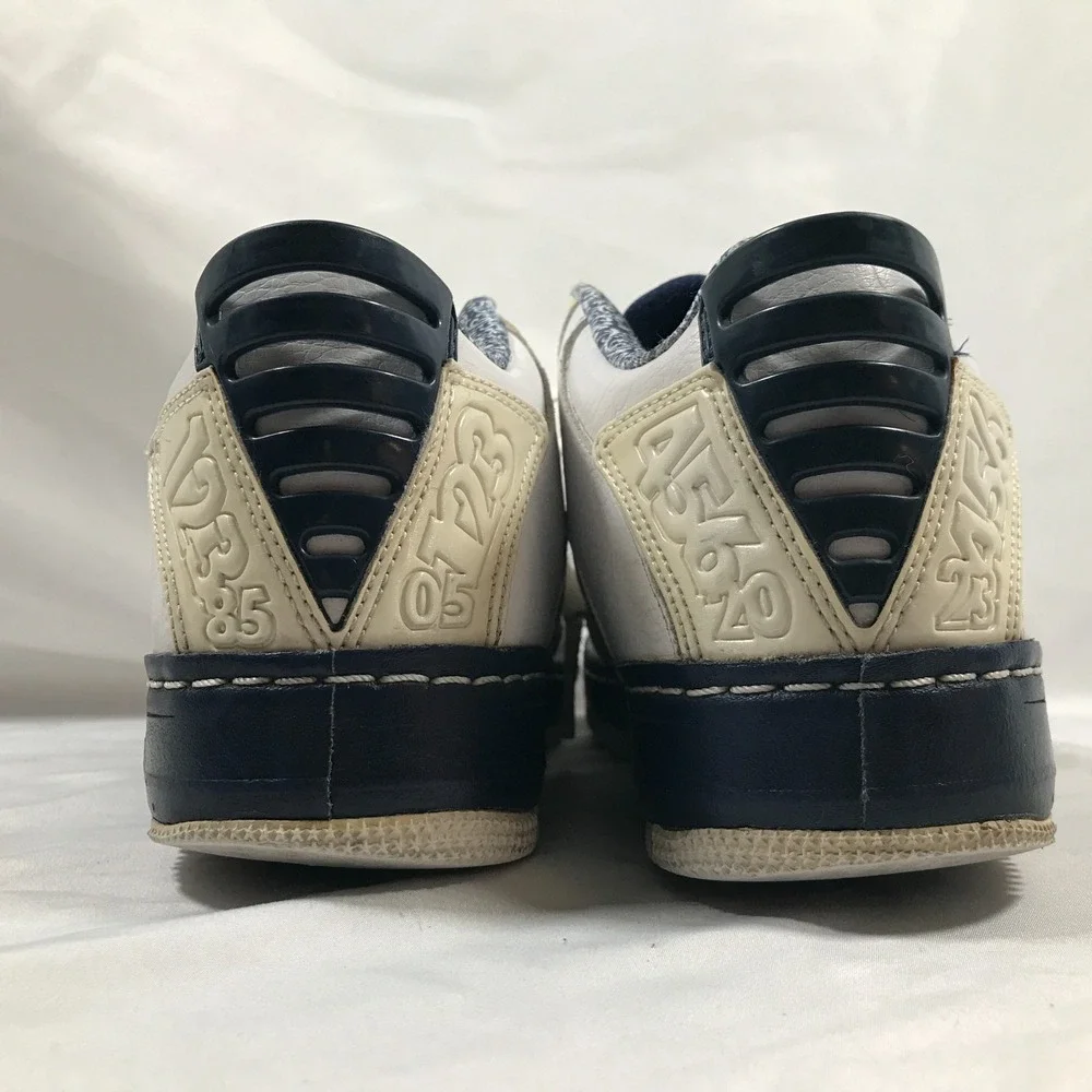 Nike Air Jordan AF-1 Fusion 20 White Lace Up Shoes‎ 332122-103 Mens US 8 EU 41